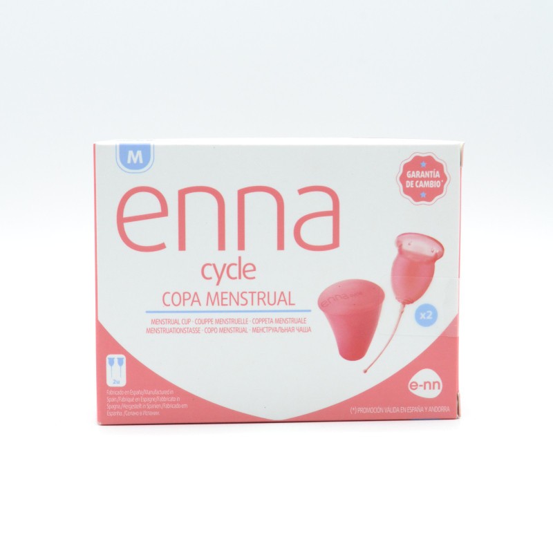 COPA MENSTRUAL ENNA CYCLE T-M SIN APLICADOR Menstruación COPA MENSTRUAL ENNA CYCLE T-M SIN APLICADOR Menstruación