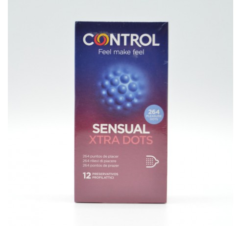 PRESERVATIVOS CONTROL XTRA DOTS 12U Preservativos