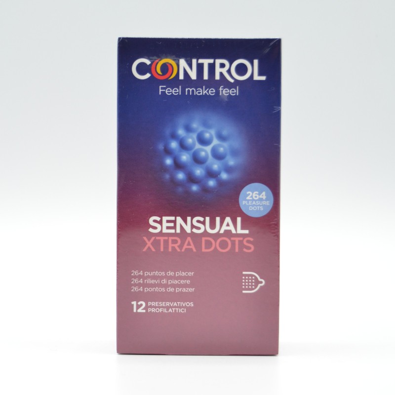 PRESERVATIVOS CONTROL XTRA DOTS 12U Preservativos