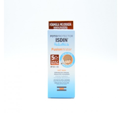 FP ISDIN PEDIATRICO FUSION WATER 50+ 50 ML Parafarmacia