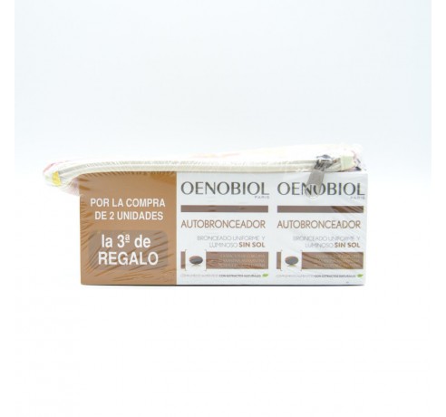 OENOBIOL AUTOBRONCEADOR 30 + 30 + 30 CAPS TRIPLE Nutricosmética