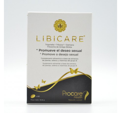 LIBICARE 60 COMPRIMIDOS Fertilidad y deseo