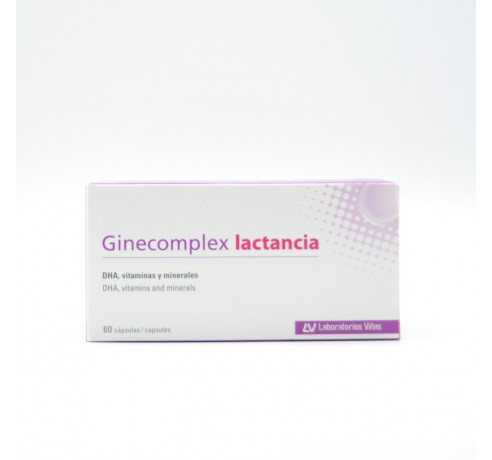 GINECOMPLEX LACTANCIA 60 CAPS Salud de las vias urinarias