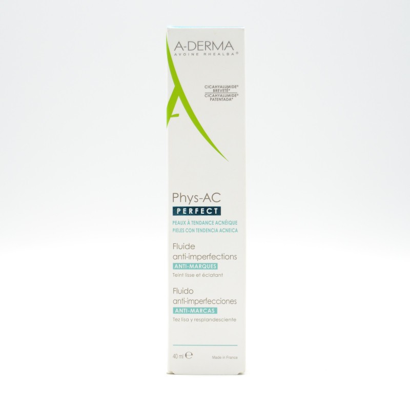 A-DERMA PHYS-AC PERFECT FLUIDO ANTI-IMPERFECCION Acné