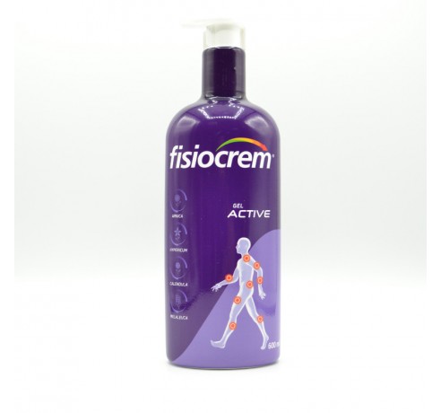 FISIOCREM GEL ACTIVE BOTE 600 ML Geles de masaje