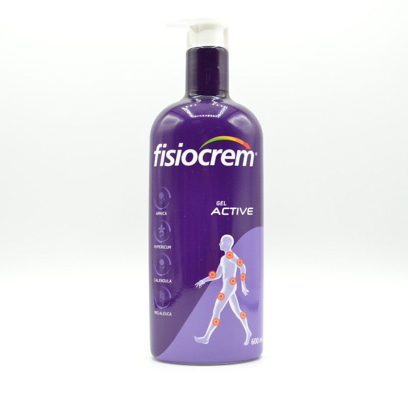 FISIOCREM GEL ACTIVE BOTE 600 ML Geles de masaje