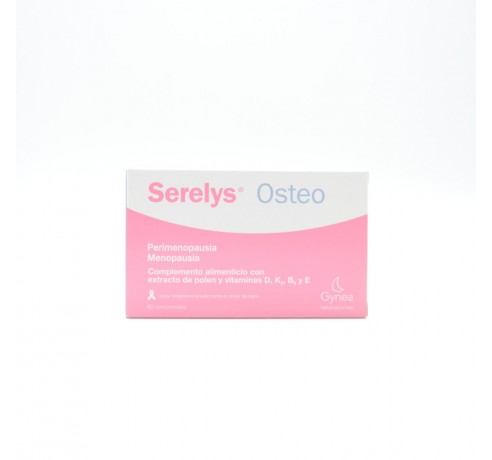 SERELYS OSTEO 30 COMPRIMIDOS Menopausia y síndrome menstrual