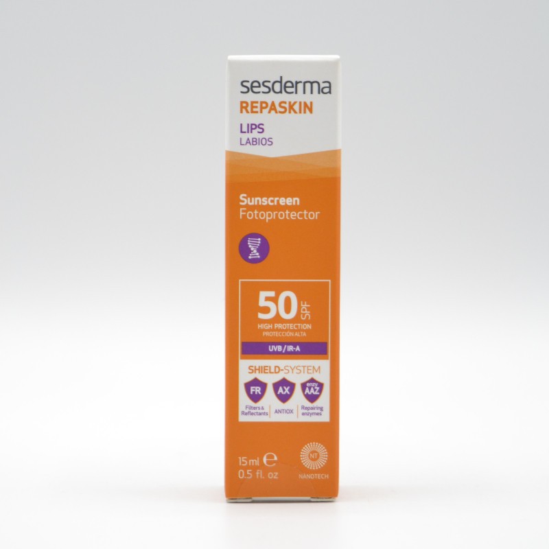 SESDERMA REPASKIN LIPS SPF 50 15 ML Hidratación