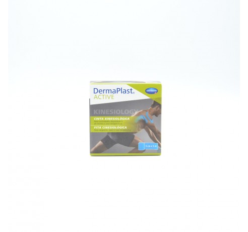 DERMAPLAST ACTIVE CINTA KINESIOLOGICA AZUL 5CMX5 Cintas Kinesiológicas