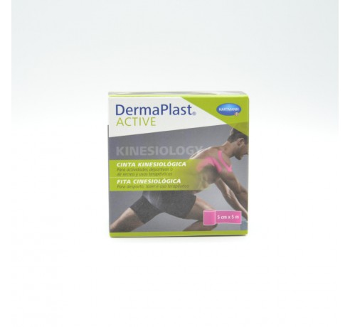 DERMAPLAST ACTIVE CINTA KINESIOLOGICA ROSA 5 CMX Cintas Kinesiológicas