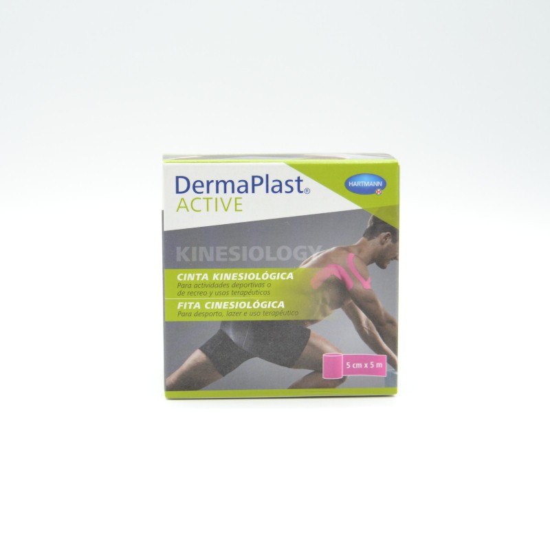 DERMAPLAST ACTIVE CINTA KINESIOLOGICA ROSA 5 CMX Cintas Kinesiológicas