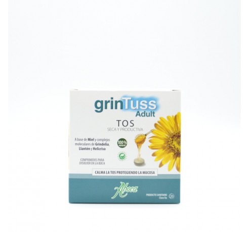 GRINTUSS ADULTOS COMPRIMIDOS PARA CHUPAR Aparato respiratorio