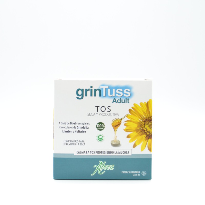 GRINTUSS ADULTOS COMPRIMIDOS PARA CHUPAR Aparato respiratorio