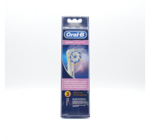 ORAL-B RECAMBIO C.E. SENSI 3 U Cepillos