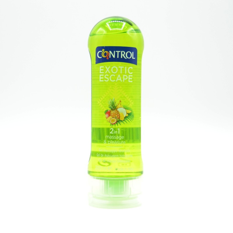CONTROL EXOTIC ESCAPE 2 IN 1 MASSAJE & PLEASURE Lubricantes y geles de masaje CONTROL EXOTIC ESCAPE 2 IN 1 MASSAJE & PLEASURE Lubricantes y geles de masaje