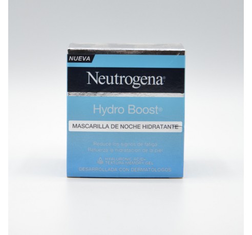 NEUTROGENA HYDRO BOOST MASCARILLA DE NOCHE HIDRA 50 ML Mascarillas