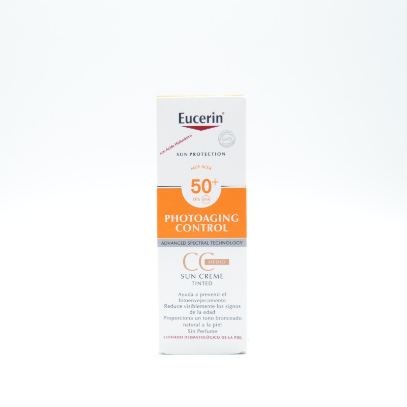 EUCERIN SOLAR 50+ CC CREME PHOTOAGING C 50 ML Facial adulto